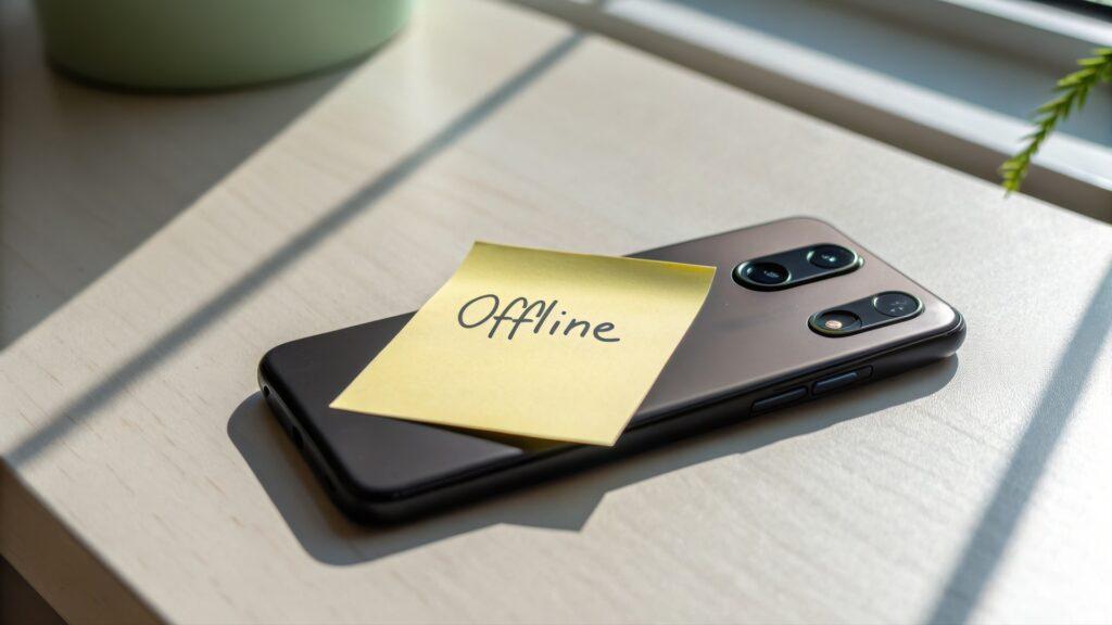 Smartphone mit Offline-Notiz | Elf Bar 600 kaufen